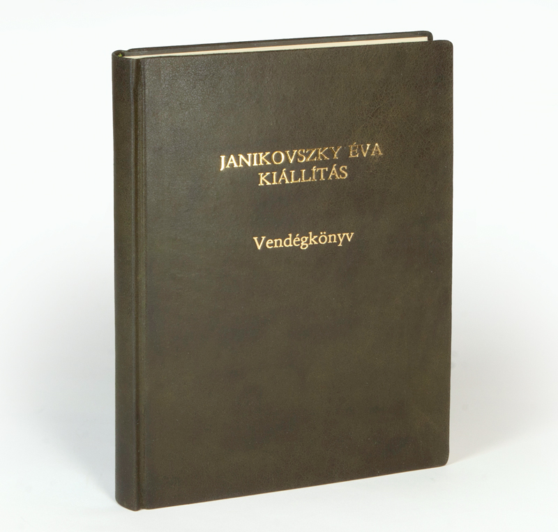 Janikovszky Éva kiállítás vendégkönyv
